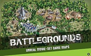 Map of battlegrounds at Campaign paintball & Laser Tag