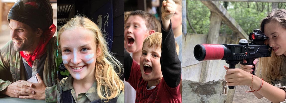 image showing paintball and Laser Tag parties